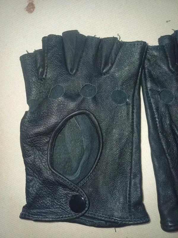 Black cycling gloves size S – photo 6